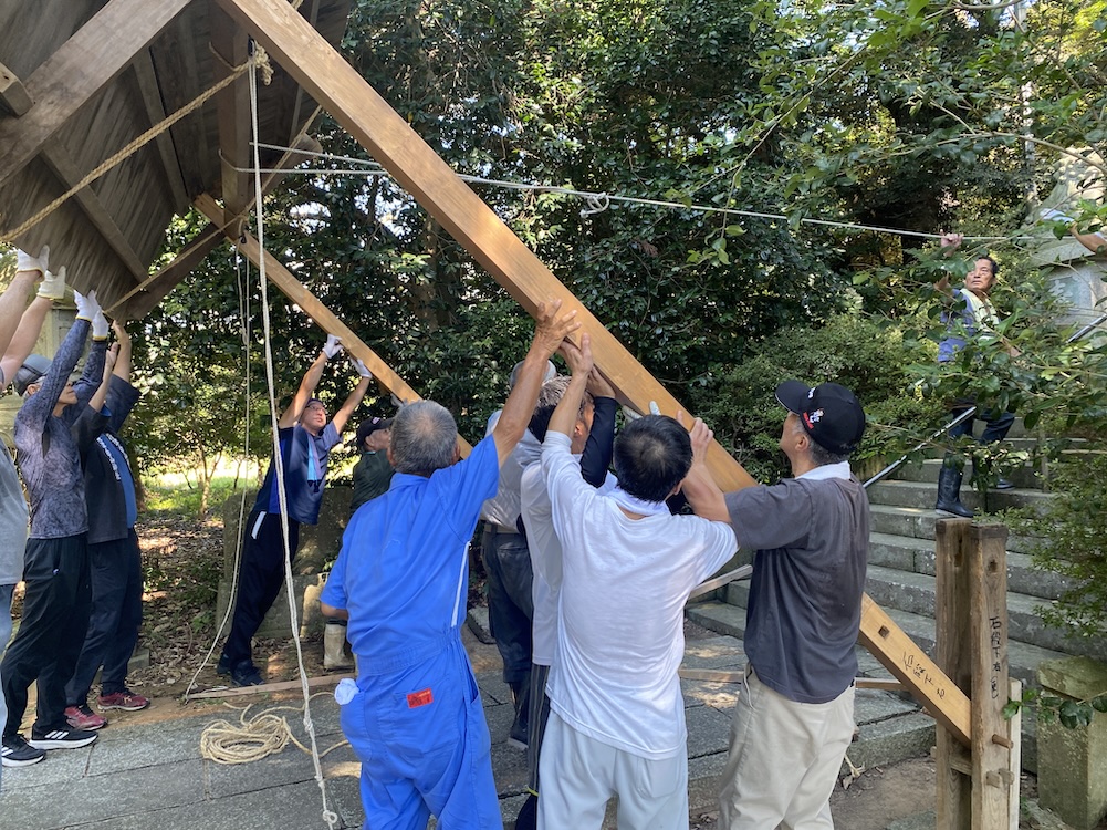 祭礼準備